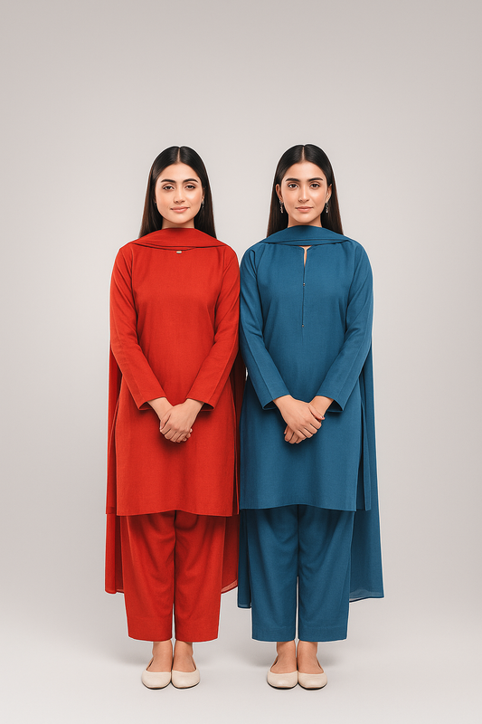 Farshi Shalwar 3 piece suit