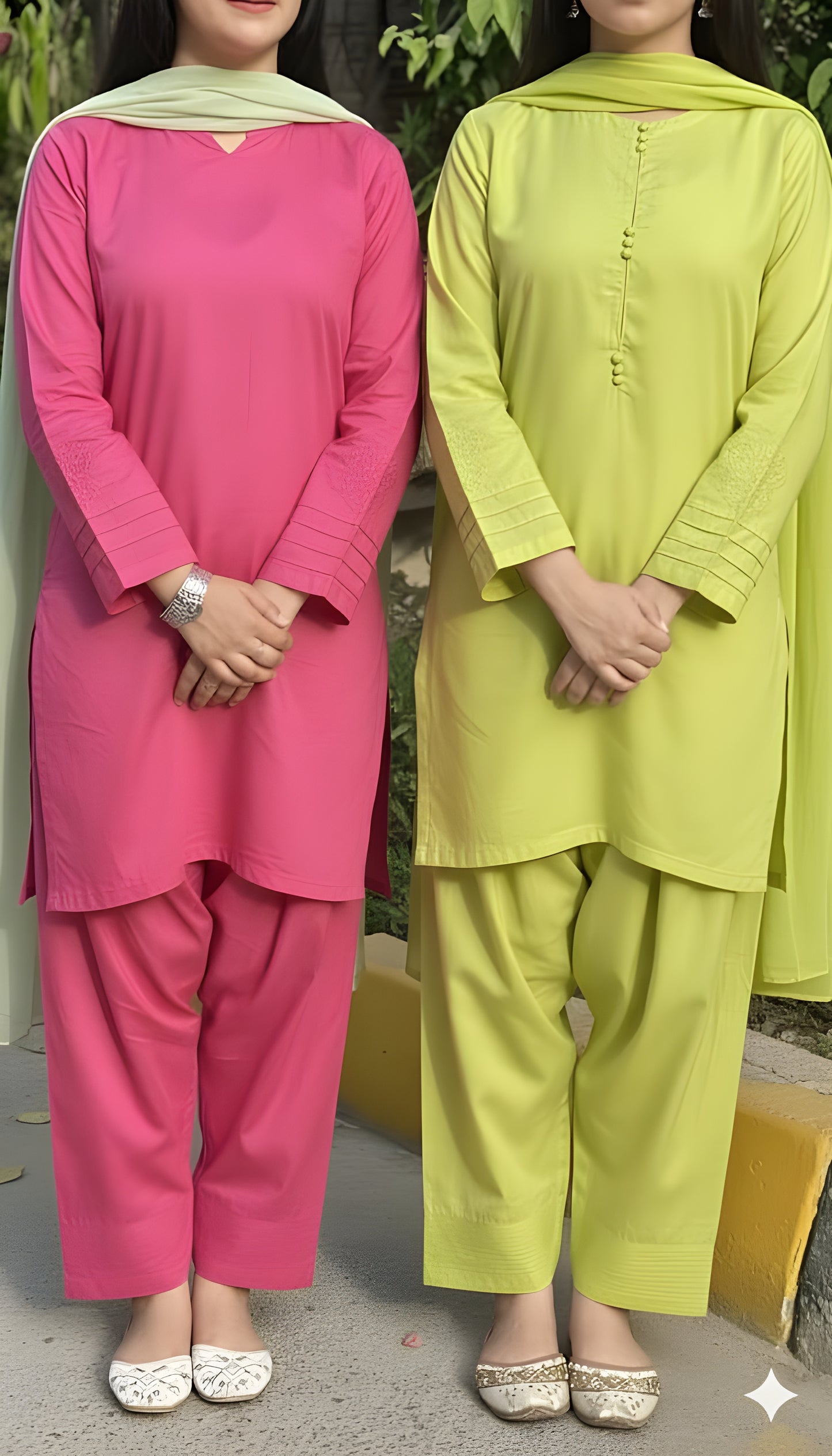 Farshi Shalwar 3 piece suit